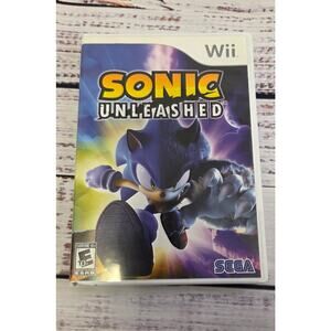 Sonic Unleashed (Wii video game) Complete Wii Game WIth Case & Manual